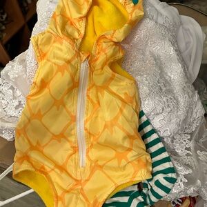 Pineapple baby costume